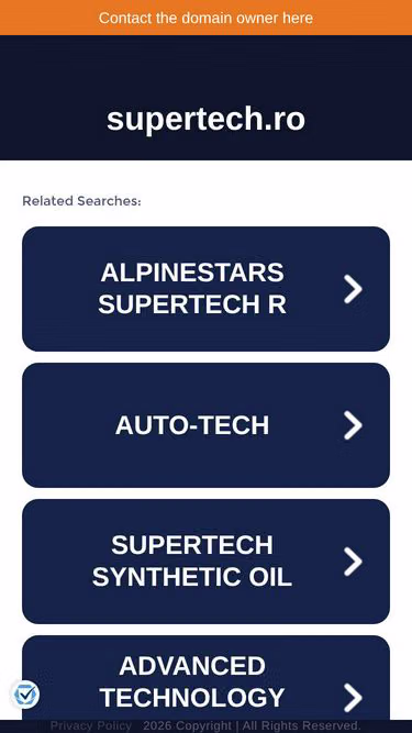 Screenshot of supertech.ro