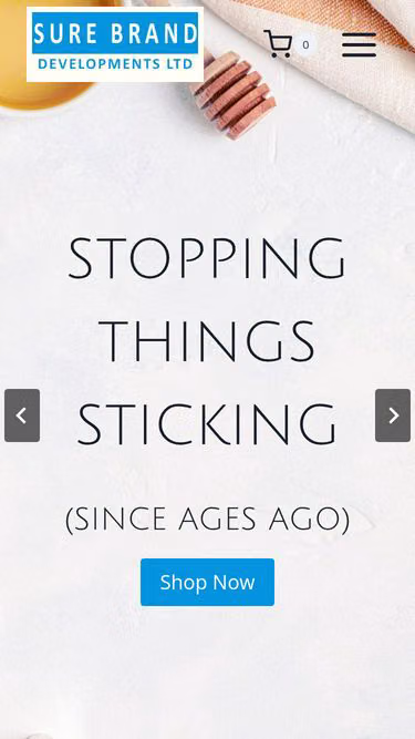 Screenshot of sure.co.nz