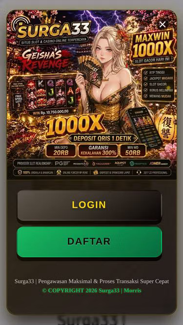 Screenshot of surga33.vip