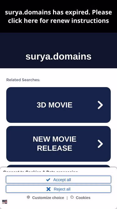 Screenshot of surya.domains