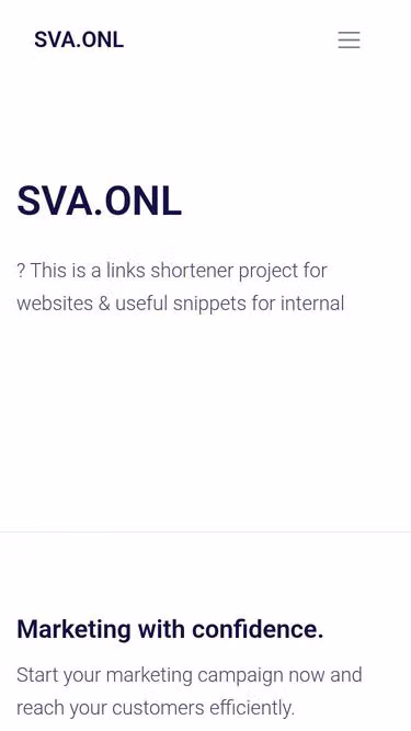 Screenshot of sva.onl