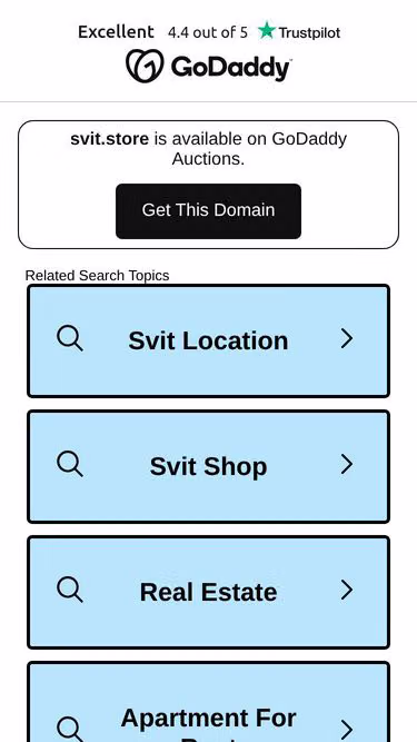 Screenshot of svit.store