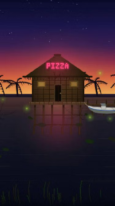 Screenshot of swamp.pizza