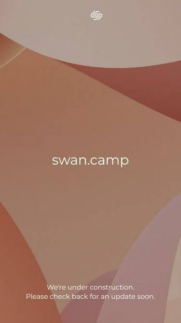 Screenshot of swan.camp