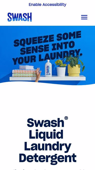 Screenshot of swash.com