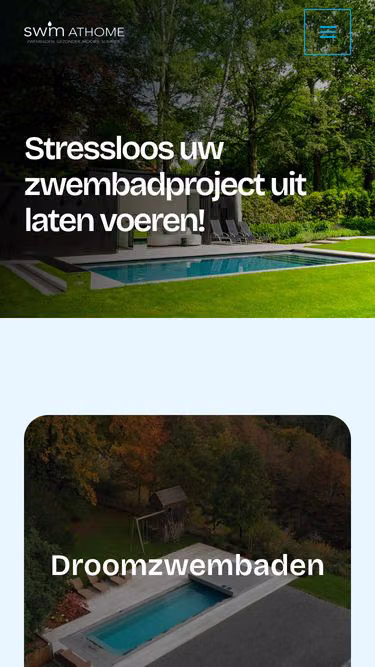 Screenshot of swim.eu