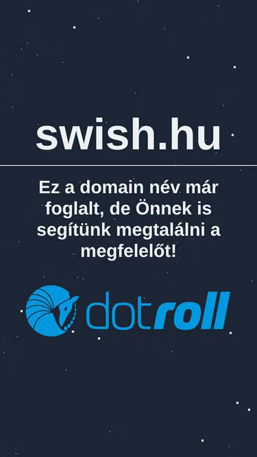 Screenshot of swish.hu