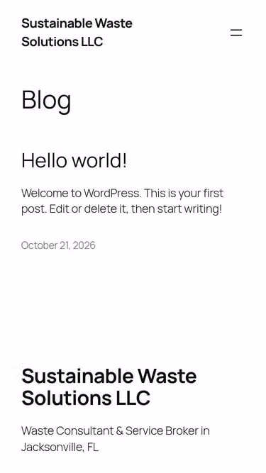 Screenshot of sws.earth