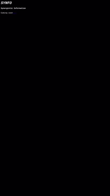 Screenshot of syn.fo