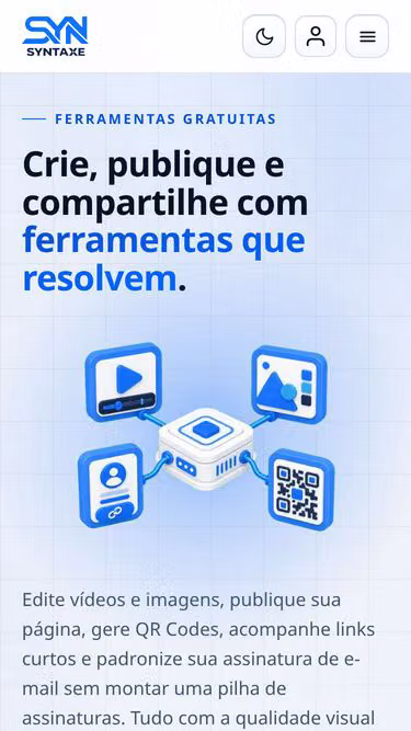 Screenshot of syn.li