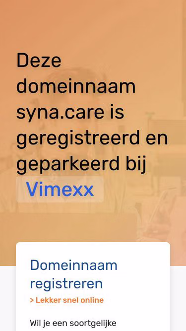 Screenshot of syna.care