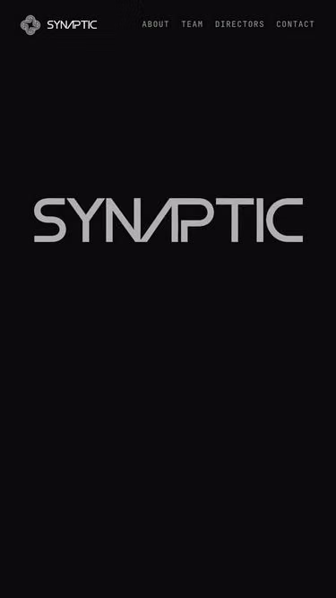 Screenshot of synaptic.art