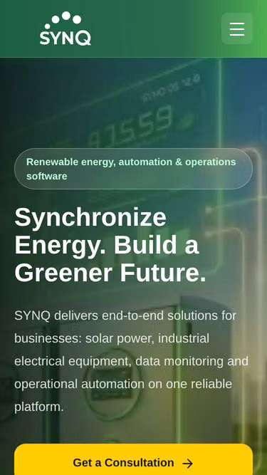 Screenshot of synq.vn