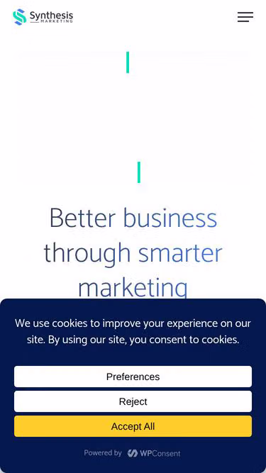 Screenshot of synthesis.co.nz