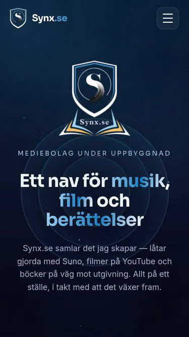 Screenshot of synx.se