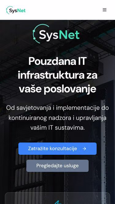 Screenshot of sysnet.hr