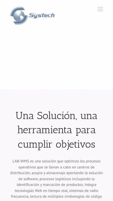 Screenshot of systech.co