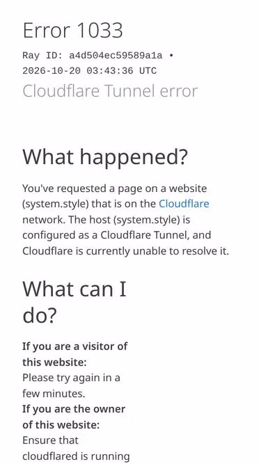 Screenshot of system.style