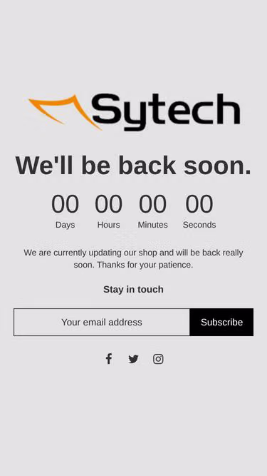 Screenshot of sytech.com.es