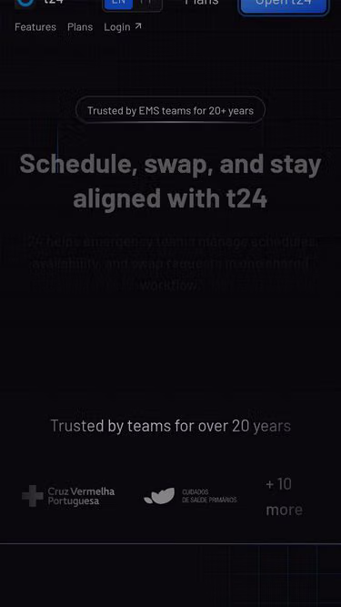 Screenshot of t24.pt