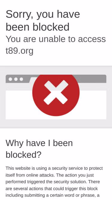Screenshot of t89.org