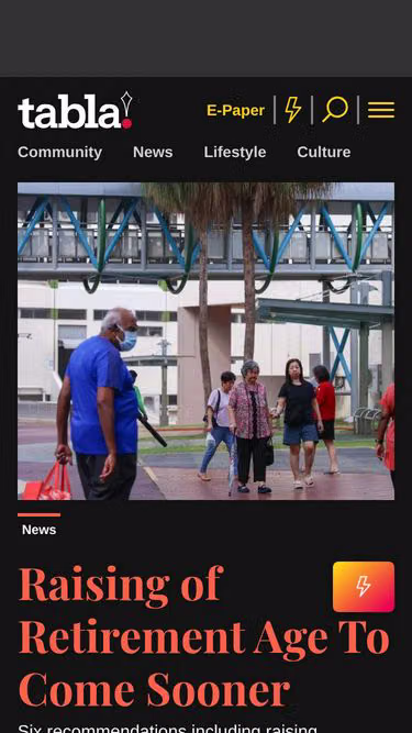 Screenshot of tabla.com.sg