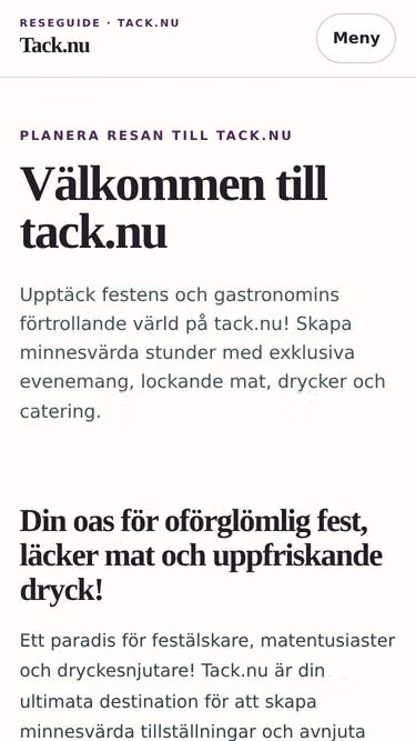 Screenshot of tack.nu