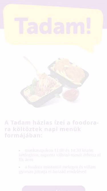 Screenshot of tadam.hu