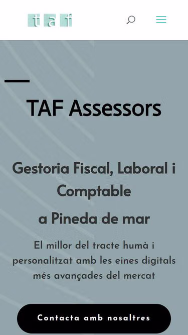 Screenshot of taf.cat
