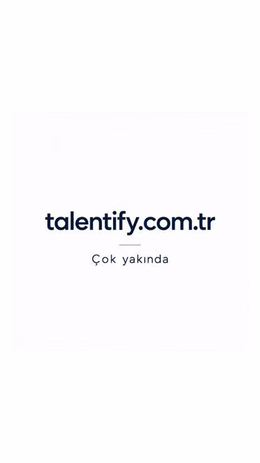 Screenshot of talentify.com.tr