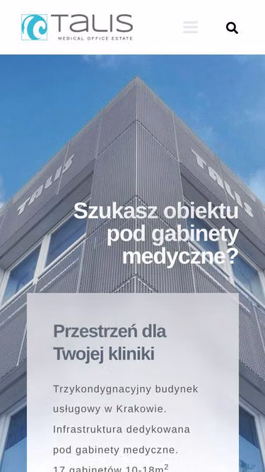 Screenshot of talis.com.pl