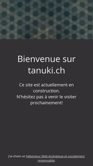 Screenshot of tanuki.ch