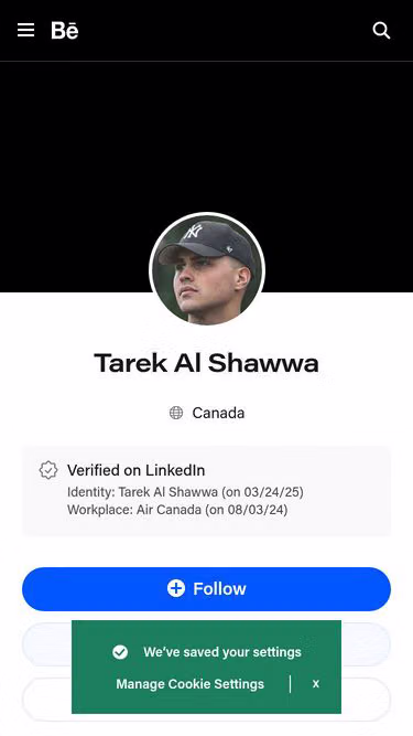 Screenshot of tarek.sh