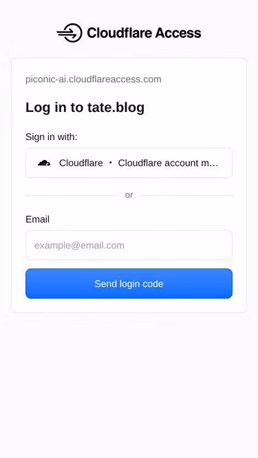 Screenshot of tate.blog