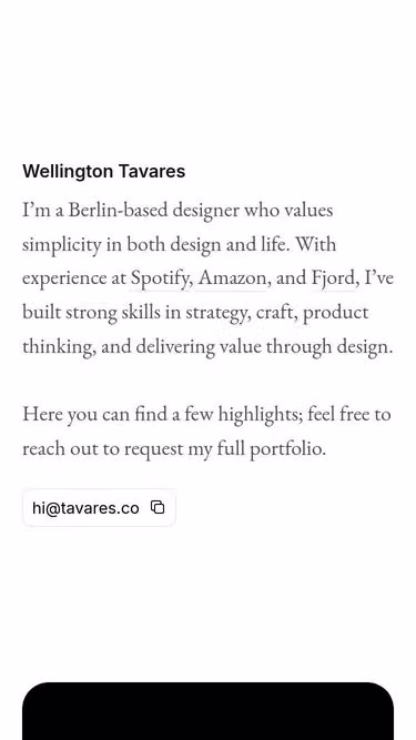 Screenshot of tavares.co
