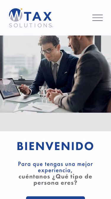 Screenshot of taxsolutions.mx