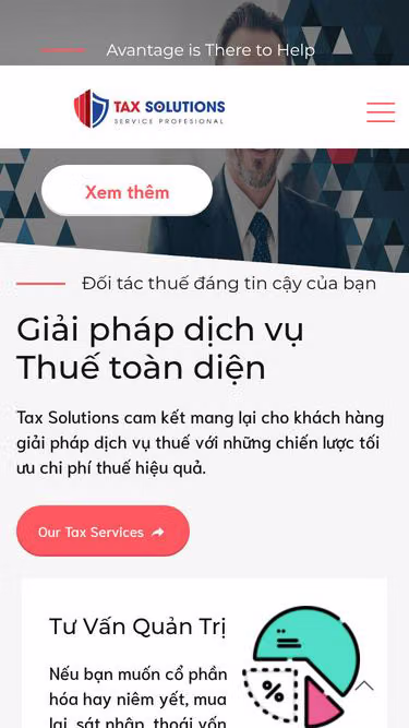 Screenshot of taxsolutions.vn