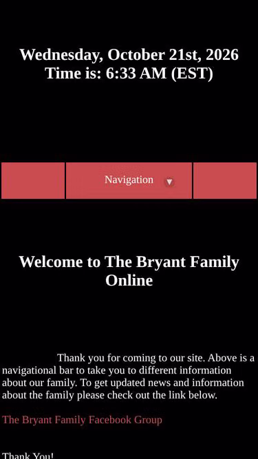 Screenshot of tbf.onl