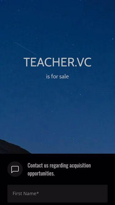 Screenshot of teacher.vc