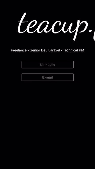 Screenshot of teacup.fr