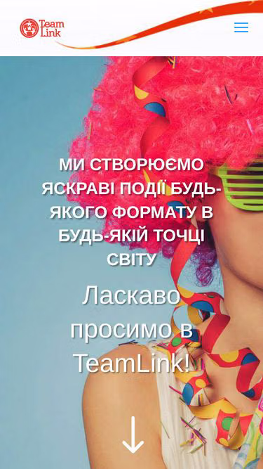 Screenshot of teamlink.com.ua