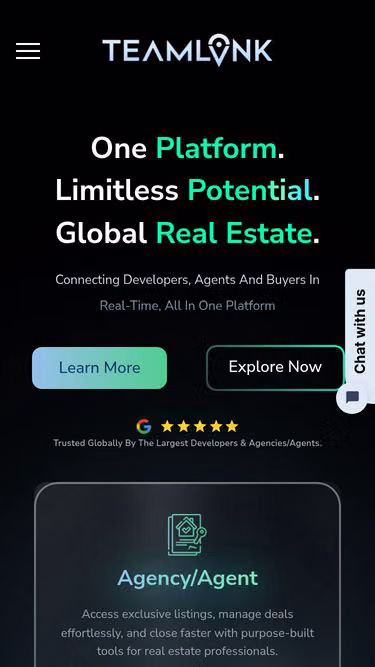 Screenshot of teamlink.global