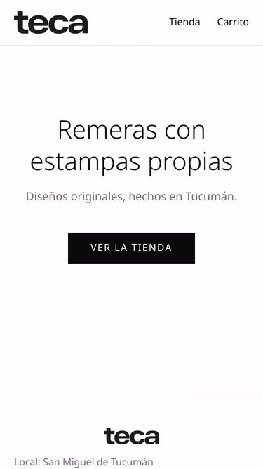 Screenshot of teca.ar