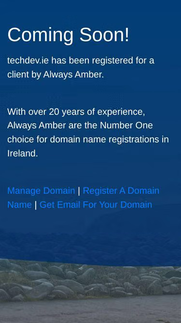 Screenshot of techdev.ie