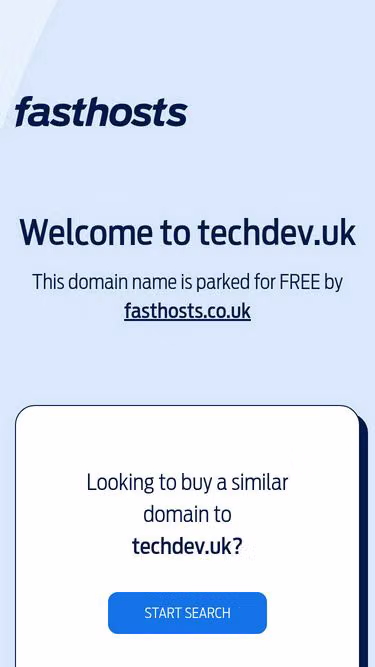 Screenshot of techdev.uk