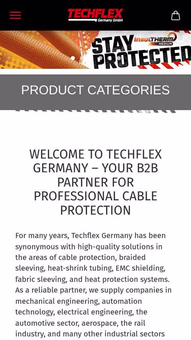 Screenshot of techflex.de