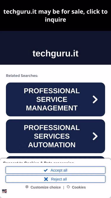 Screenshot of techguru.it