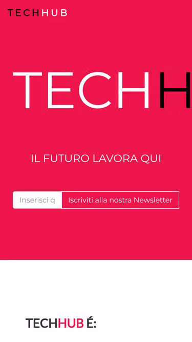 Screenshot of techhub.it