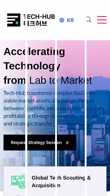 Screenshot of techhub.network