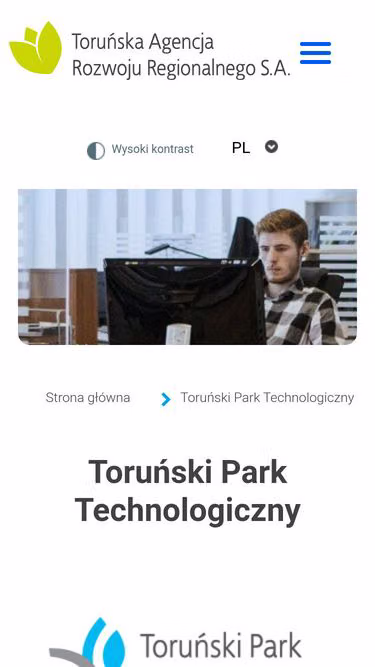 Screenshot of technopark.org.pl